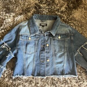 Crop Denim Jacket